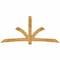 Ekena Millwork Davenport Rough Sawn Timber Gable Bracket, Western Red Cedar, 108"W x 49"H x 2"D x 6"F, 11/12 Pitch GBW108X49X0206DAV00RWR - alternate 1